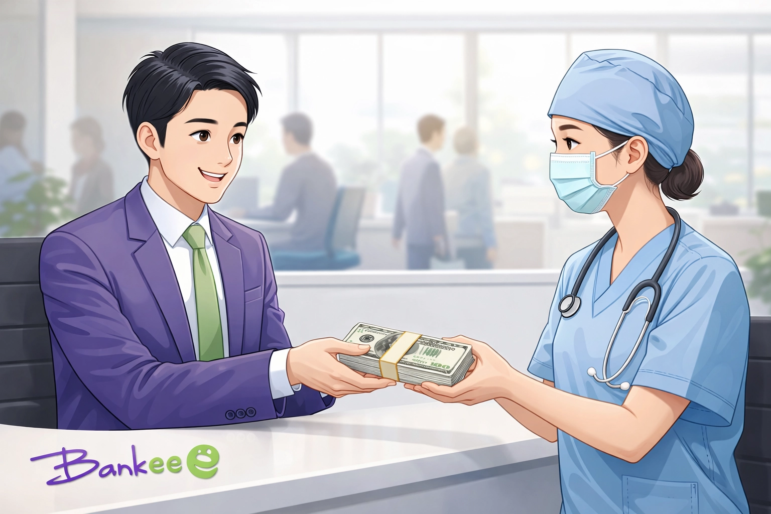 Bankee 醫療從業信貸不僅看重醫事人員的專業價值，更將保障延伸至醫療體系內的每一位夥伴。