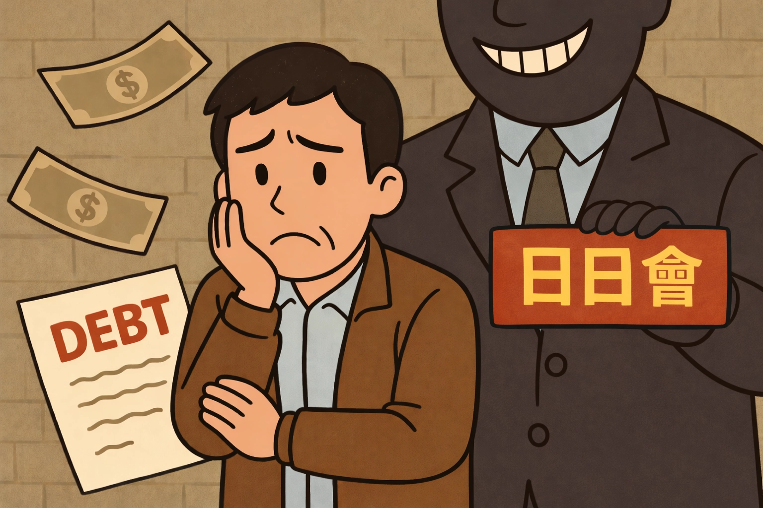 日日會看似每天繳一點，實際卻存在【先扣利息】、【短期高頻還款】的高成本結構，容易在不知不覺中放大還款壓力。