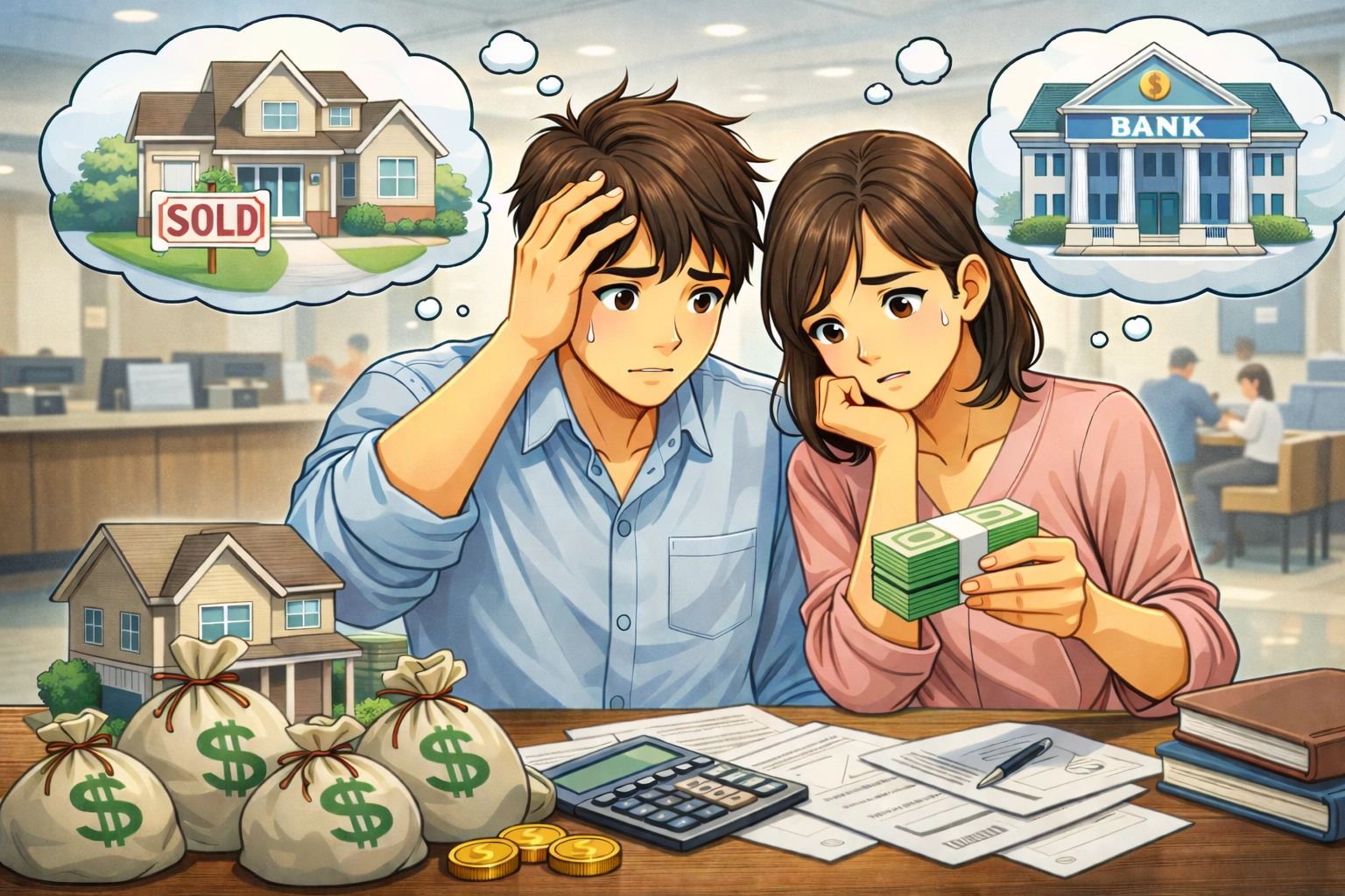 但實際上，真正的關卡往往不是在簽約，而是在【準備交屋】、【要辦貸款】的時候。