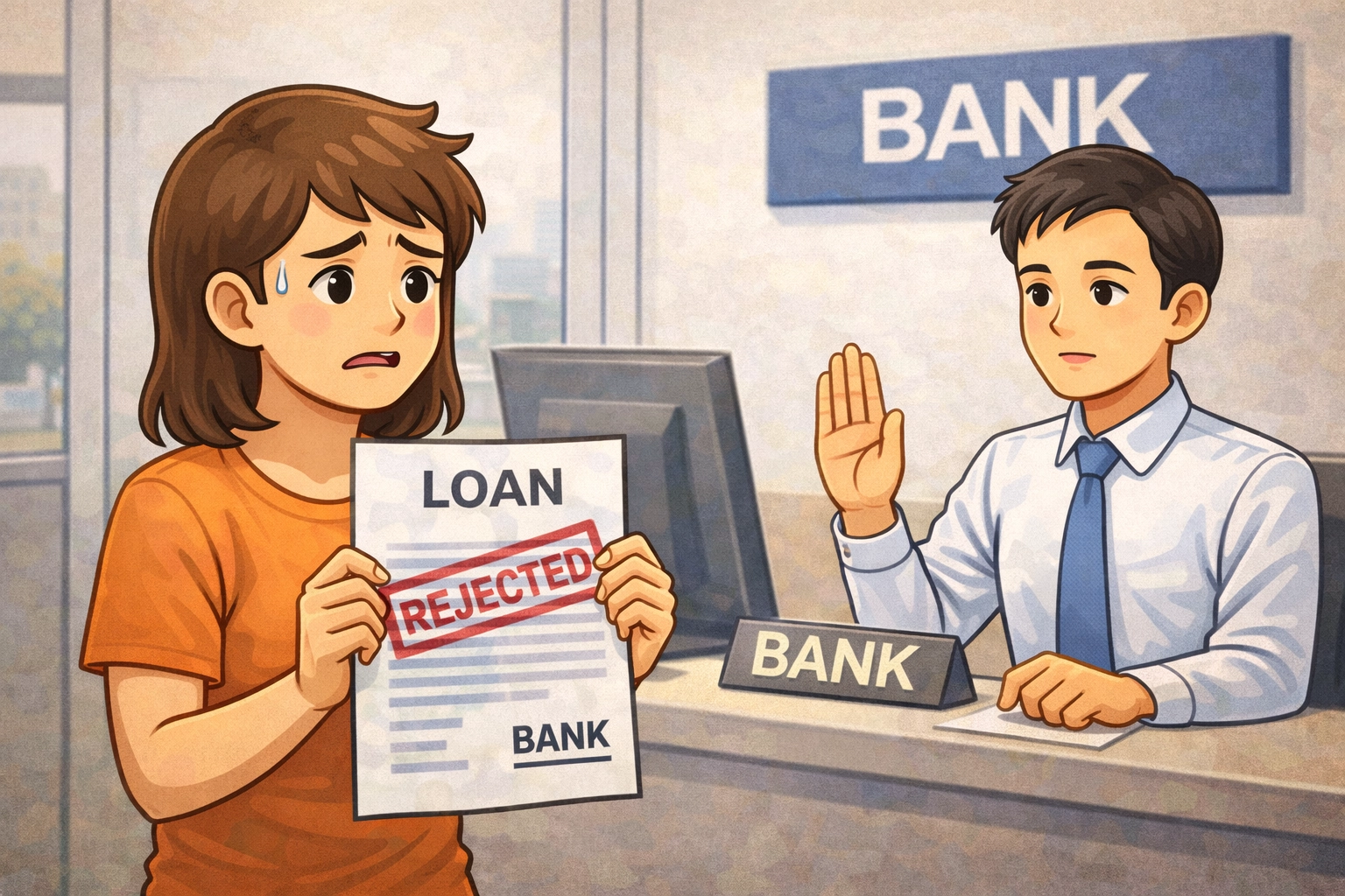 好不容易準備了資料，卻因為信用評分有瑕疵，或是工作收入型態不符合規範而遭到婉拒，看著資金缺口心急如焚。