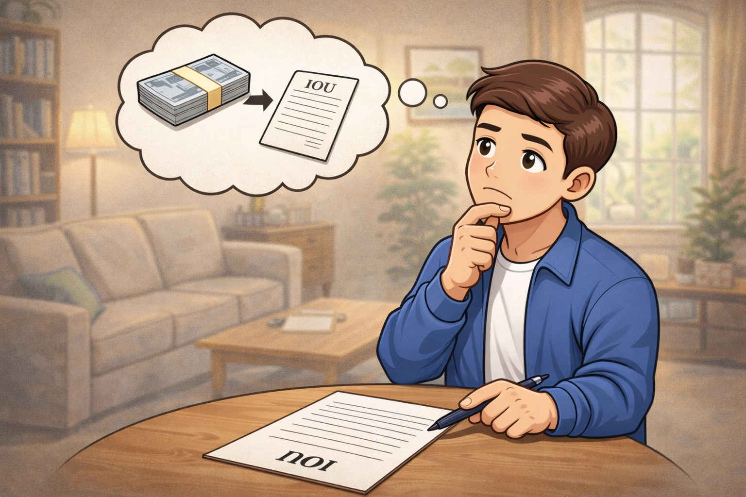 很多人以為「有寫合法借據就一定有效」，但實務上，只要【內容不完整】、【用字不清】，借據一樣可能被認定無效，最後錢還是要不回來。
