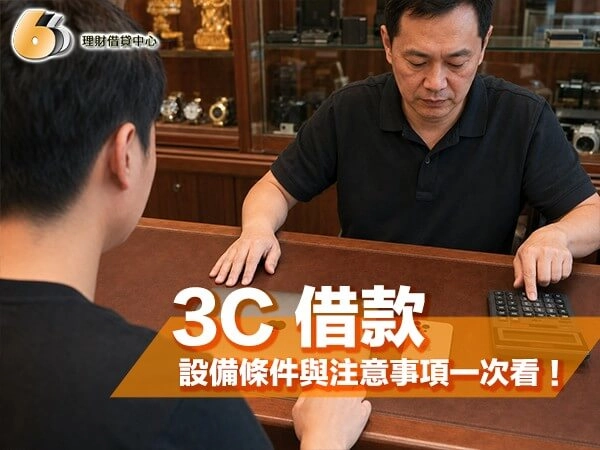3C 借款懶人包｜設備條件、所需文件、辦理流程與注意事項一次看！