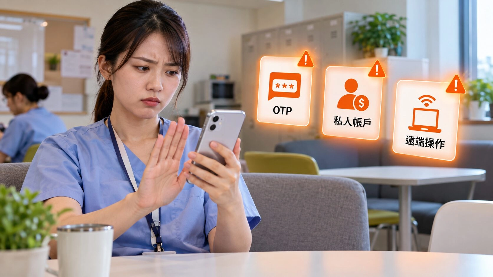 貸款詐騙索取OTP、私人帳戶及遠端操作風險