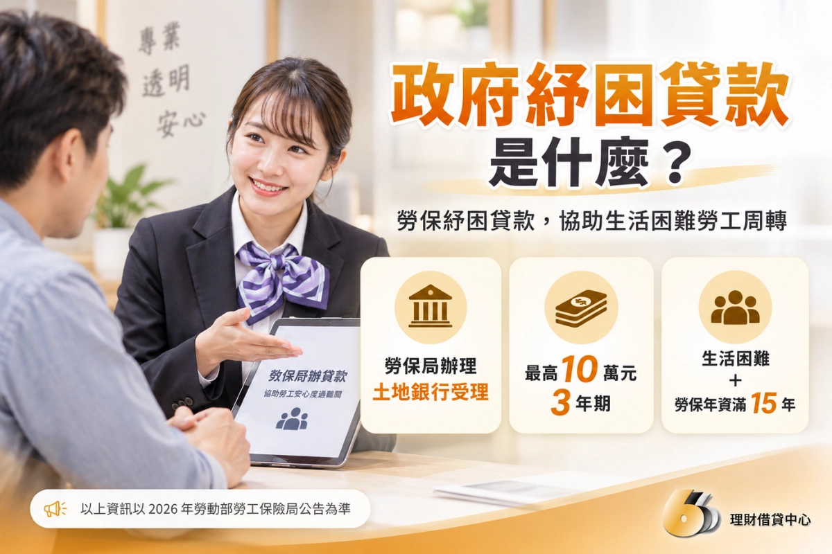 政府紓困貸款是什麼？